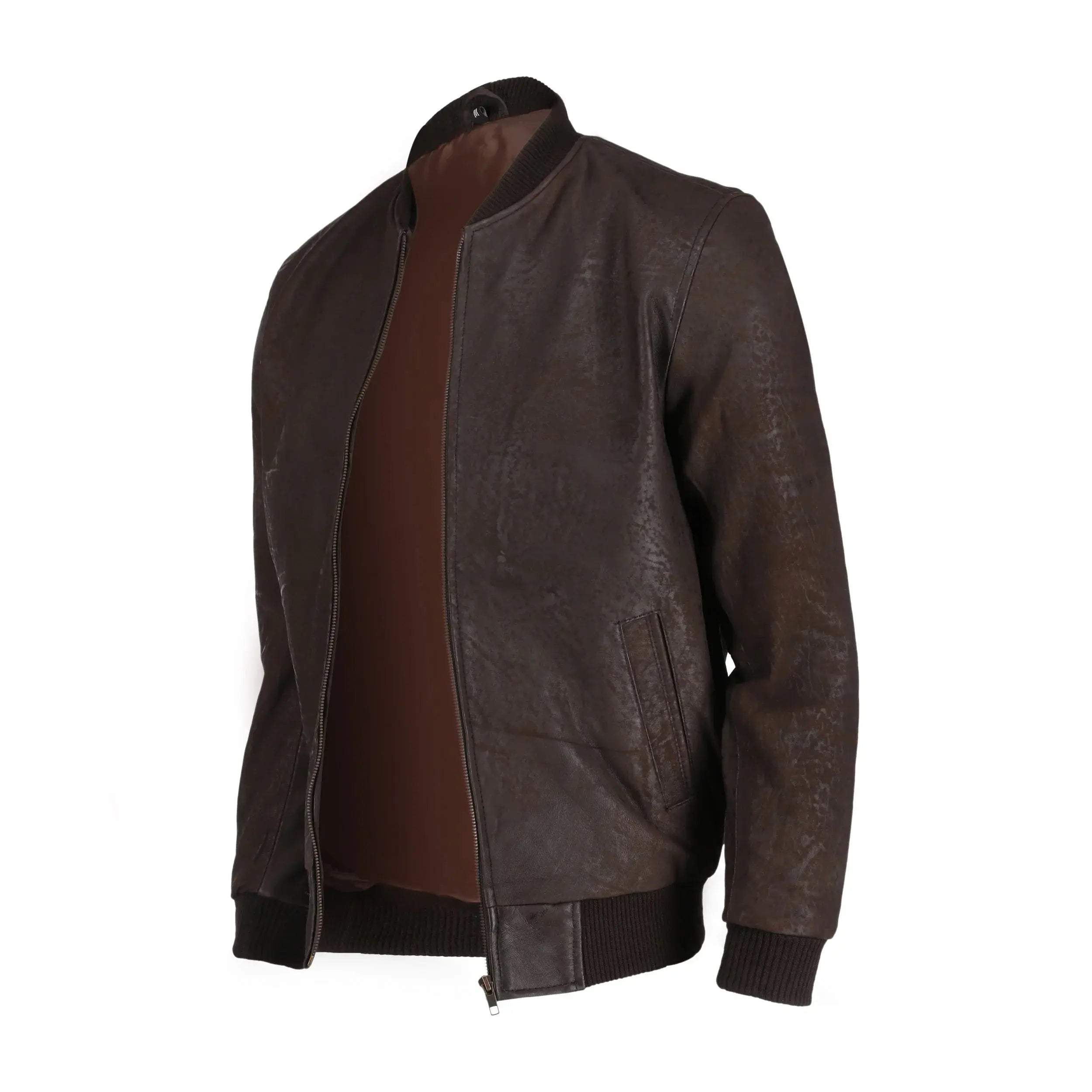 Real Bomber Leather Jacket Fashion Hipe